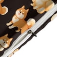 thumbnail image 4 of 3 Pcs Soft Bedding Set, Includes 1 Duvet Cover with Zipper And 2 Pillow,Shams Cartoon Cute Dog Queen(90"×90"), 4 of 8