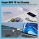 thumbnail image 2 of Adaptador divisor USB C TimoVo USB-C macho a 2 USB-C hembra y 1 USB-A hembra, 2 of 7