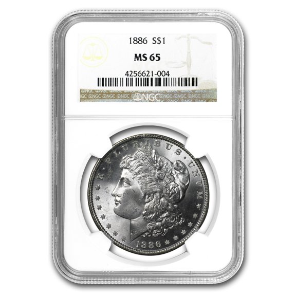 1886 Morgan Dollar MS-65 NGC