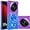Purple Navy, variant on Clear Case for Xiaomi 12S Ultra with Kickstand for Girls Women, Floating Liquid Holographic Sparkle Glitter Case Bling Gradient Quicksand Cover for Xiaomi 12S Ultra JB Purple Navy