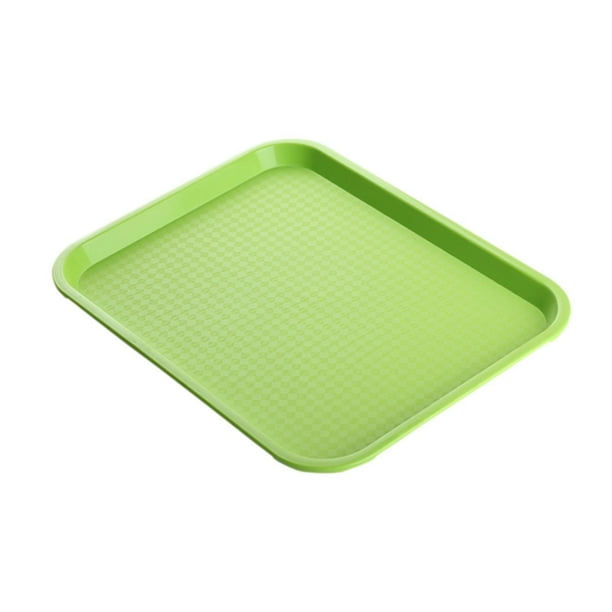 Organizador de encimera bandeja de cosméticos multifuncional Bandeja de postres de frutas bandeja Rectangular sofá bandeja para bebidas aperitivos de