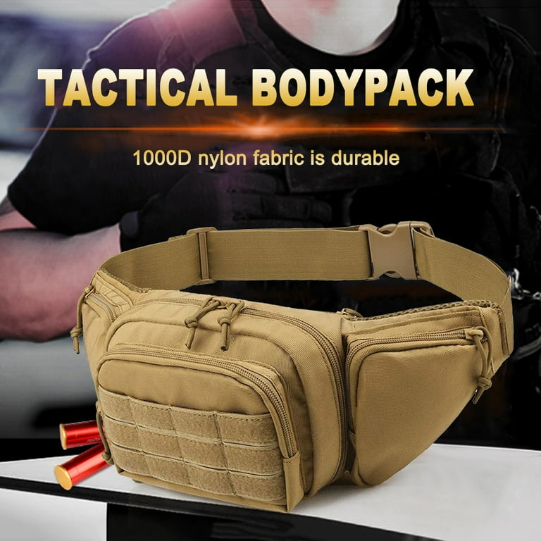 Pinfect Crossbody Waist Bag Scratch proof Waist Pack for Outdoor