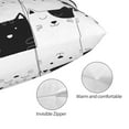 thumbnail image 5 of Vsdgher Doodle Cute Cat Print Pillow Cases -Iconic Collection Pillowcases -Extra Soft, Not easy to deform,not pilling Export quality, 5 of 8