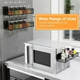thumbnail image 6 of 100Fens Magnetic Spice Storage Rack Organizer For Refrigerator And Oven,Black Fridge Organizers And Storage, 6 of 6