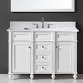 thumbnail image 6 of PROOX 48 in. W Engineered Stone Bathroom Vanity Top Backsplash in White, 6 of 7