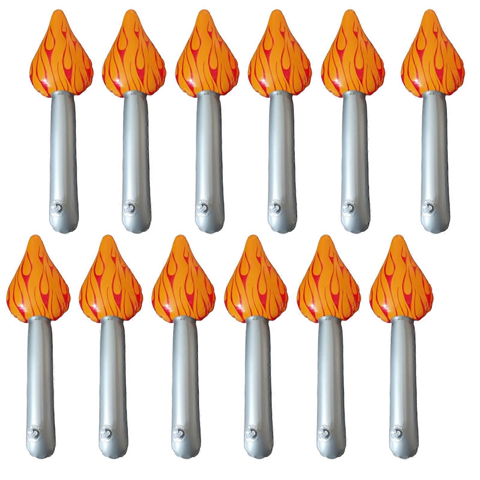 Amazon Inflatable Torch Inflatable Torch for Kindergarten Kids Stage Performances Props False ...