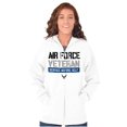 thumbnail image 4 of US Air Force Veteran USAF Pride Zip Up Hoodie Men's Women's Brisco Brands L, 4 of 6