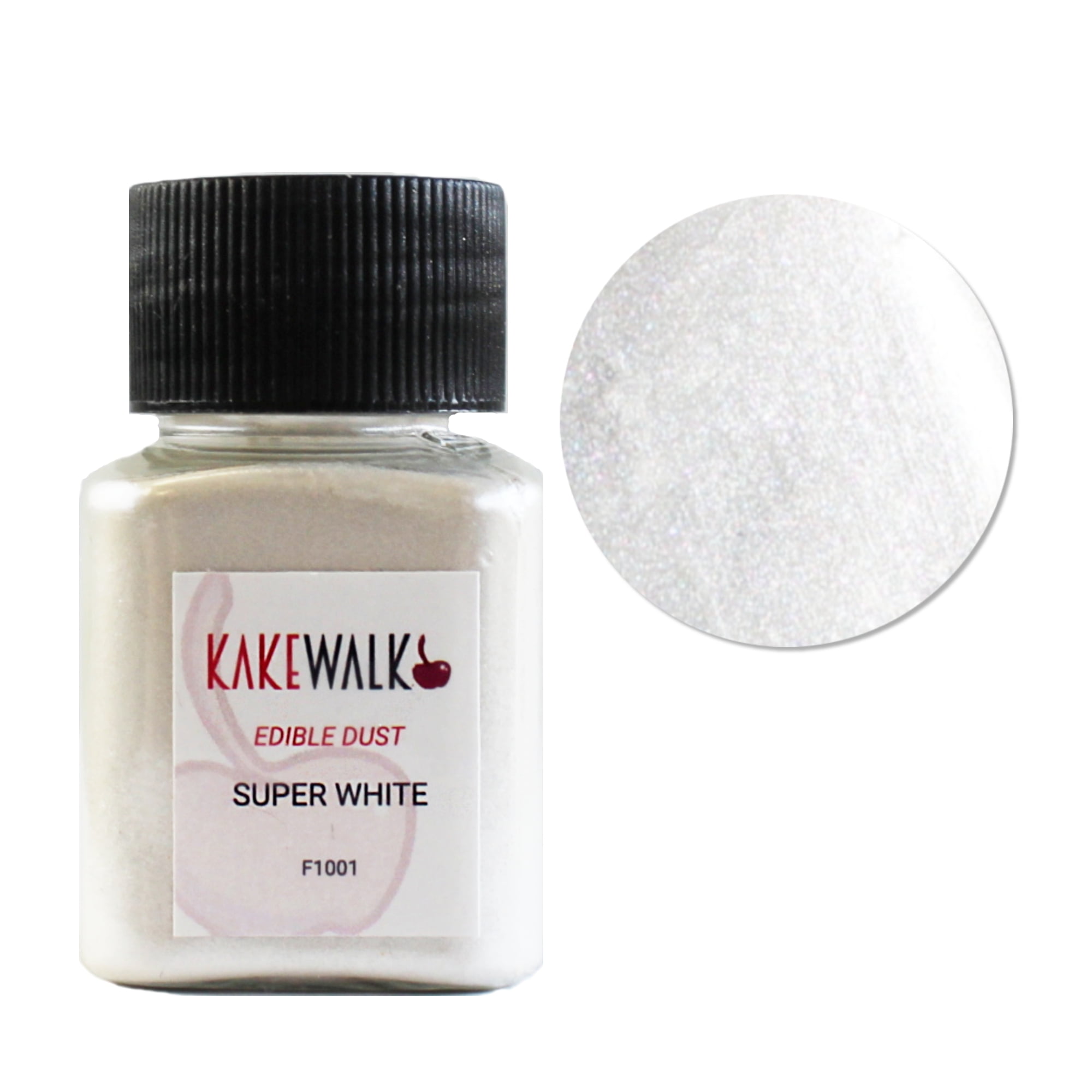 Super White Kakewalk Edible Luster Dust