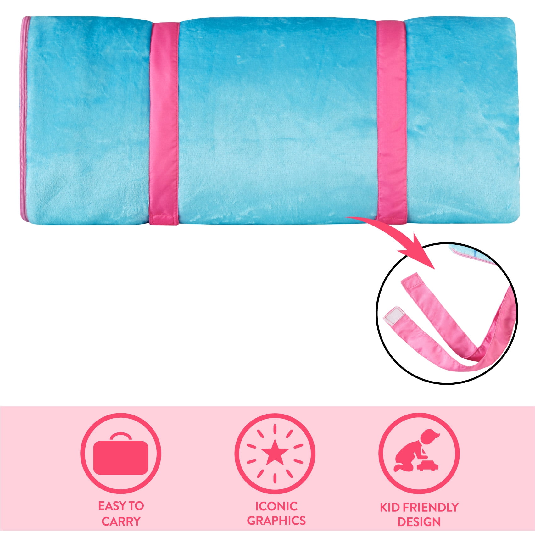 Gabby's Dollhouse, Kids Faux Fur Figural Slumber Bag