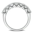 thumbnail image 5 of Created Forever Women's 3 1/2ct TW Lab Grown Diamond 14k White Gold Semi-Eternity Wedding Ring, 5 of 9