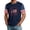 NavyB&13H0422, variant on Fabrcox 1776-2026 250 Anniversary USA Shirts Flag Print Short Sleeve 4th of July T-Shirts for Men Independence Day Men's Patriotic T-Shirts Green S