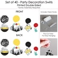 thumbnail image 6 of Big Dot of Happiness NYC Cityscape - New York City Party Hanging Decor - Party Decoration Swirls - Set of 40, 6 of 8
