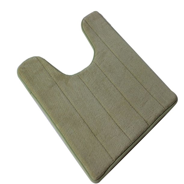 Alfombra de baño de algodón con memoria tipo U Alfombra de baño elástica antideslizante GeweYeeli JJ6814-07