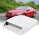 thumbnail image 3 of Car Truck Decorative Air Flow Intake Scoop Bonnet Vent Sticker Cover Hood White, 3 of 4