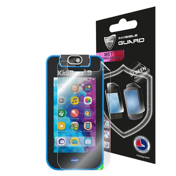 IPG For VTech KidiBuzz 3 Kids’ Electronics Smart Device SCREEN Protector Invisible Touch Screen Sensitive Ultra HD Clear Film Anti Scratch Skin Guard - Smooth / Self-Healing / Bubble -Free Screen