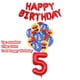 thumbnail image 3 of Decoración de cumpleaños de Disney Inside Out Platos de papel para fiesta de dibujos animados Inside Out Servilletas Vasos Globos Suministros para eventos Baby Shower Niños, 3 of 5