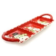 thumbnail image 3 of Tabletop Snowman Relish Tray Ceramic Winter's Frost 1788120, 3 of 3