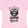 thumbnail image 4 of Inktastic I Love My Bearded Uncle Boys or Girls Baby Bodysuit, 4 of 5