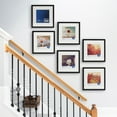 Mainstays 6Piece 12x12 Matted Gallery Wall Picture Frame Set, Black