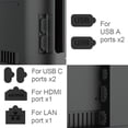 thumbnail image 4 of IPEGA 9-in-1 Accessory Kit for New Nintendo Switch 2 - Carrying Case + Silicone Joy-Con Covers + Tempered Glass Screen Protector + Thumb Grips + Dust Plugs, All-in-One Protection Bundle, 4 of 5