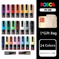 YEYNGQC 1PCS Plumones Colores Posca 5M Marcadores School Acrylic Paint