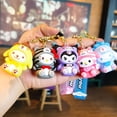 thumbnail image 2 of New Anime Sanrio Hello Kitty Keychain Pendant Holder Kawaii Key Chain Car Keyring Mobile Bag Hanging Jewelry Kids Toys GiftsChina Gong Bohan LED, 2 of 2
