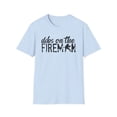 thumbnail image 2 of Dibs On The Fireman, Gildan Unisex Softstyle T-Shirt, Graphic Tee, S-3XL, 2 of 5