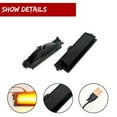 thumbnail image 3 of GTINTHEBOX For 1981-1988 Chevy Monte Carlo SS Smoke Full LED Front & Rear Side Marker Light, 3 of 12