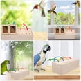 thumbnail image 4 of BRIGHTFUFU Hamster Traks Box Wood Hamster Food Feeding Caja de alimentos Forning Forrajing Toy Hamster Juezca, 4 of 6