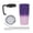 Grape/Carnation, variant on 20 oz Stainless Steel Tumbler w/ Handle, Lid, Straws Insulated Travel Mug -Other