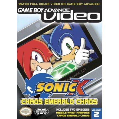 Sonic X: Choas Emerald Choas Vol 2 - Game Boy Advance