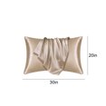 thumbnail image 3 of Leodye Satin Pillowcase for Hair and Skin, Silk Satin Pillowcase 2 Pack, Queen Size Pillow Cases Set of 2, Silky Pillow Cover with Envelope Closure (20x30 Inches), 3 of 8