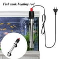thumbnail image 4 of Flmtop Aquarium Heater Adjustable Sensitive Stainless Steel Fish Tank Heating Rod for Personal Use, 4 of 9