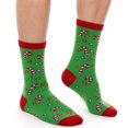 thumbnail image 5 of SAWOBUUN Funny Socks for Men Novelty Crazy Holiday Cozy Cotton Winter Christmas Socks, 5 of 6