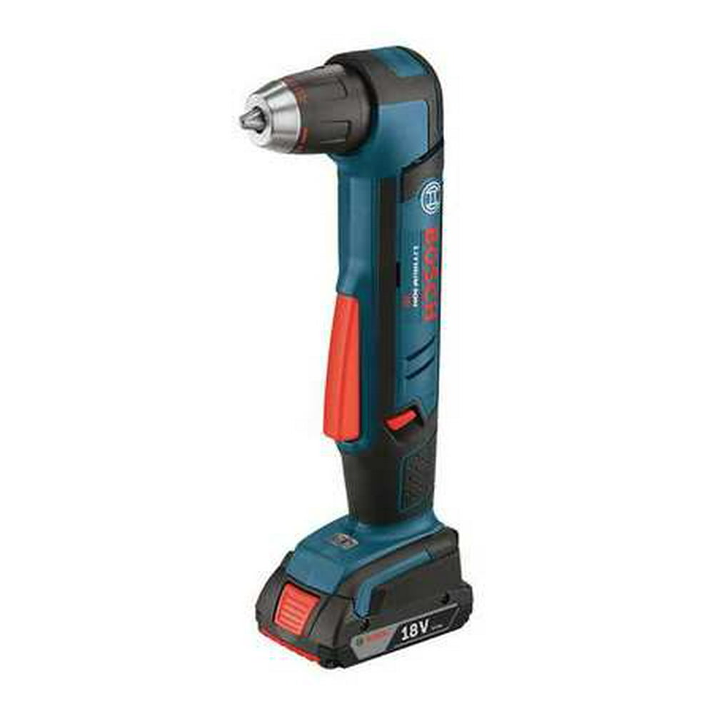 Cordless Right Angle Drill Kit,18V,1/2",Battery Included BOSCH ADS181