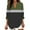 Army Green, variant on Duoif Womens Tops Long Sleeve Shirts for Women, Womens Cotton Linen Tunic Tops for Women Spring Summer V Neck Roll Up 3/4 Sleeve T Shirts Plain Graphic Tees Tops for Women Trendy Army Green L