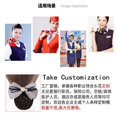thumbnail image 2 of Coiffe d'Infirmière Filet à Fleurs Poche Banque Travail Professionnel Filet à Cheveux Coiffe Hôtesse de l'Air Travail Accessoires pour Cheveux Chausson, 2 of 7