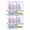 4 Tall, 2 Wide, variant on Sorbus 5-Pack Clear Stackable Acrylic Drawers – Tall, Wide & Small for Baby Accessories