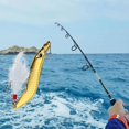 thumbnail image 4 of Señuelo de pesca, anzuelo afilado, simulación 3d, ojo de pez, anzuelos triples de pesca, sanguijuela, Swimbait, postura de natación Natural, cebo de sanguijuela para amantes de la pesca, 4 of 5