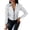 White, variant on Vedolay Womens Fall Clothing Plus Size Tops Women Elegant Long Sleeve Blouses Black,L