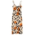 thumbnail image 5 of Leopard Print Pattern Sleeveless Dress Woman Fashion Long Dresses Women's Summer Suit Dress Summer 2025 Women, 5 of 7
