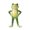 B, variant on Garden Frog Ornament, Small Resin Frog Sculpture, Waterproof Sitting Frog Figurine, Cute Standing Frog Statue for Outdoor Indoor Planter Tabletop Micro Landscape Decoration