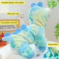 thumbnail image 4 of UOSIA Dog Tiger Halloween Costume Warms Hooded Coat Pet Winter Clothes, 4 of 6