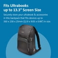 thumbnail image 2 of Mochila Kensington Triple Trek Slim para ordenadores portátiles de 13 a 14 pulgadas, 2 of 8