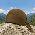 thumbnail image 3 of BELTNOV Men's Outdoor Sun Protection Bandana Hat with Breathable Mesh Sweat-Wicking, 100% Polyester, Full Head Coverage Brown, 3 of 5