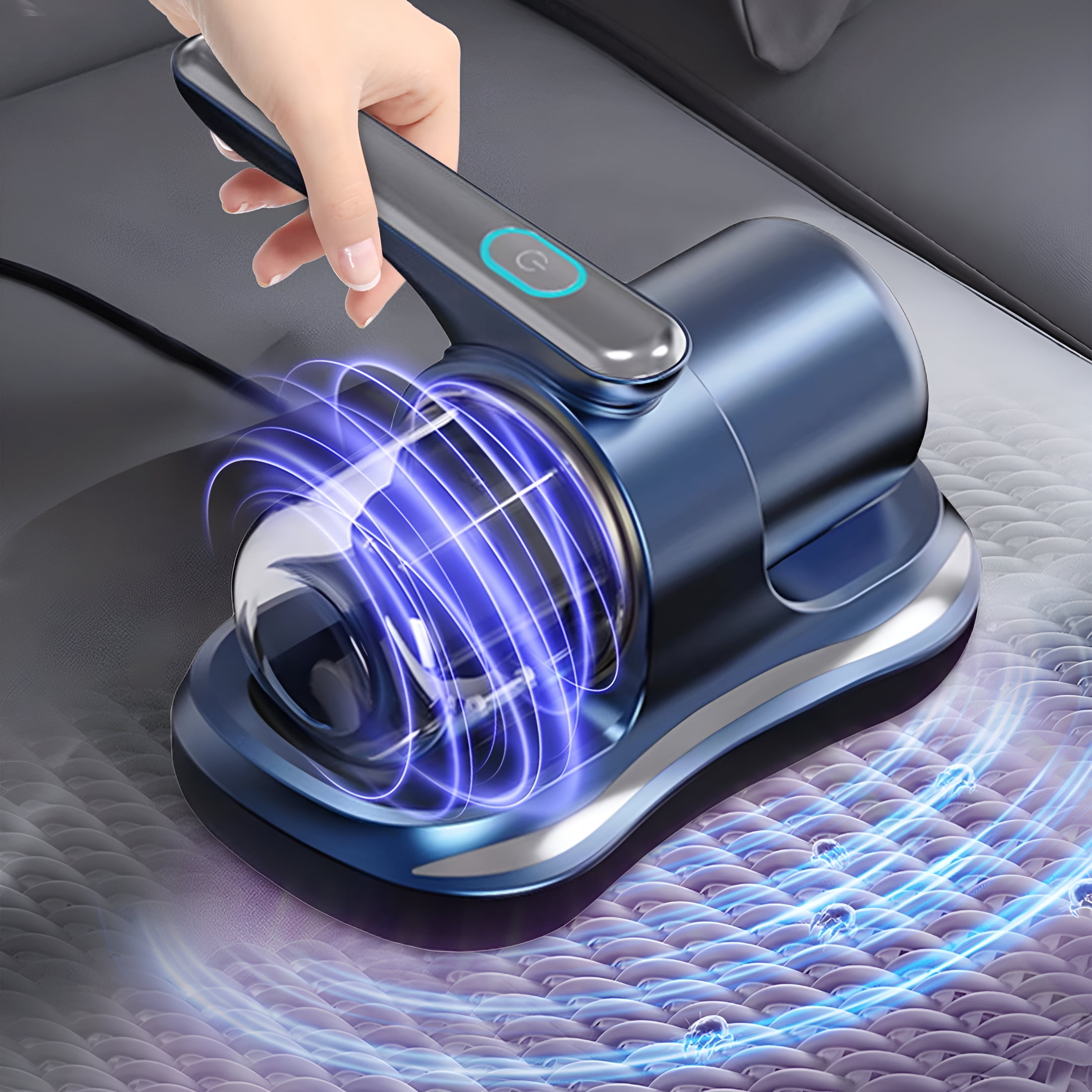 ZEPARO High-Suction Wireless Bed Bug Vacuum Cleaner - Powerful Deep Cleaning for Home with 8000PA Suction,USB Type-C Charging Multi-color