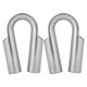 thumbnail image 2 of Dedal De Tubo De Cabrestante, Dedal De Tubo Inoxidable De Alta Resistencia De Acero Inoxidable 304, Para Accesorios De Navegación De Cuerda De Cabrestante De Cable De Cuerda De YLSHRF Tube Thimble, 2 of 8