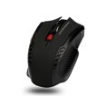 thumbnail image 3 of Souris de Jeu Sans Fil Ergonomique 6 Touches 1600DPI 2.4GHz Récepteur USB pour PC Portable - Bleu, 3 of 5