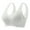Z05-Light Gray, variant on BYHONG Comfort Bra Everyday Bra V Neck Soft Lightweight Womens Basic Bra Bra for Women M
