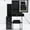 Black, variant on Small - Sized Left Bedside Vanity Set | High - Capacity Storage in Limited Spaces | GCC - Certified MDF Design | Reduces Need for Extra Furniture
